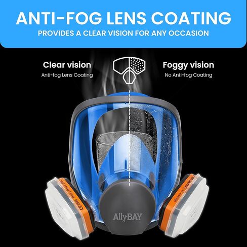 Reusable Respirator Mask with A1 & P2 Filters for Dust,Gas,Painting, Woodworking, Sanding, Construction,Clearning in Saudi Arabia