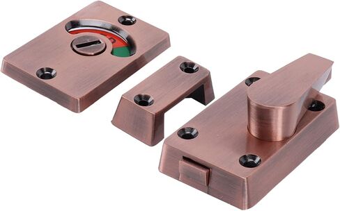 Free Busy Bathroom Lock, Bathroom Door Lock Partition Door Lock with Handle Privacy Indicator Locker Lock for Public Bathroom in Saudi Arabia