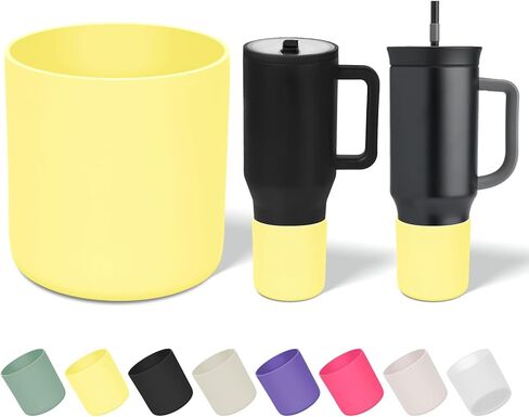 حذاء عالي الجودة من السيليكون متوافق مع Hydrojug Traveler/Brumatee Era/Owalaa 40oz، غطاء سفلي واقٍ مضاد للانزلاق ومضاد للانبعاج، خالٍ من مادة BPA in Kuwait