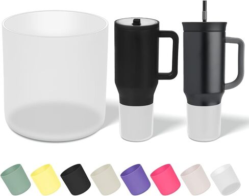 حذاء عالي الجودة من السيليكون متوافق مع Hydrojug Traveler/Brumatee Era/Owalaa 40oz، غطاء سفلي واقٍ مضاد للانزلاق ومضاد للانبعاج، خالٍ من مادة BPA in Kuwait