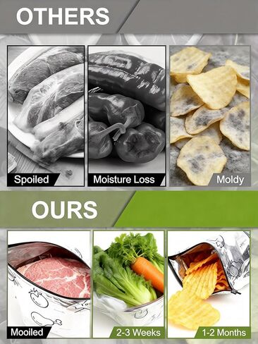 2026 New Large Reusable Aluminum Foil Sealable Storage Bags 20 Pcs, Vacuum Zip Lock Freezer Bags for Food, Stand Up Aluminum Foil Bags with Label for Meat Vegetable Fruit (11.41"*10.23") in Saudi Arabia