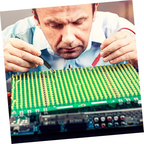 Cabilock Alligator Clip Test Leads for Multimeters Insulated Electrical Testing Wires and Flexible for Digital Circuitry Tracing and Checking Compatible with Power Supplies in Saudi Arabia