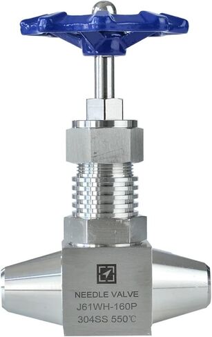 DN6 DN10 Needle Valve Welding Globe Valve J61 304 Stainless Steel Butt Welding Globe Valve 1Pcs(DN6,320P) in Saudi Arabia