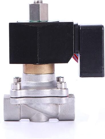 3/8 Inch Normally Open Non Hot Stainless Steel 220V 24V 12V 220V Gas Solenoid Valve Solenoid Valve 1Pcs(BSP_110VAC) in Saudi Arabia