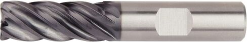 WIDIA Hanita 5V0C16006DW VariMill II 5V0C HP مطحنة نهاية التشطيب، نصف قطر 0.09 بوصة، قطر القطع 0.625 بوصة، كربيد، طلاء AlTiN، قطع RH، ويلدون، 5 فلوت in Saudi Arabia