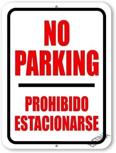 Ice Sold Here Sign Wall Decor Warning Plaque 8x12 Inch Aluminum, Tin Sign in Saudi Arabia