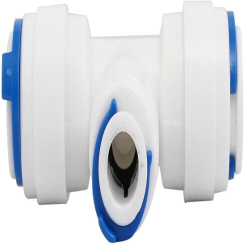 3pcs 3/8" X 3/8" X 1/4" T Shaped 3 Way Tube Quick Push In Contor in Saudi Arabia
