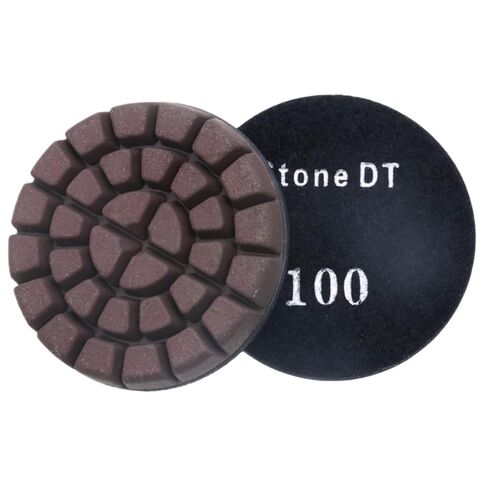 3’’ Concrete Polishing Pucks for Concrete Terrazzo, Hybrid Transitional Diamond Polishing Pads, HD Copper Disc, 200#, 9PCS in Saudi Arabia