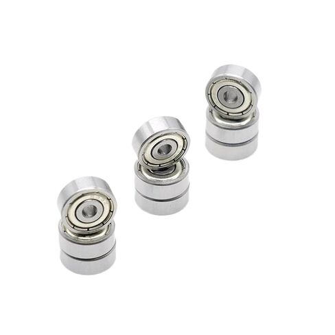 4 قطعة R2ZZ تحمل ABEC-7 1/8 "x3/8" x5/32 بوصة تحمل R2 ZZ 3.175*9.525*3.967mm كروي in Kuwait