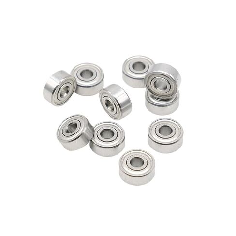 10PCS R2ZZ 3.175X9.525X3.967 mm Deep Groove Ball Bearings Chrome Steel Material in Saudi Arabia