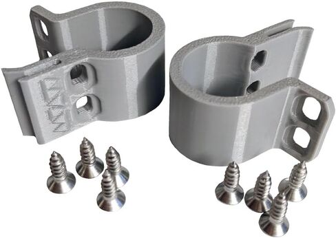 Door Hinge Hole Repair Sleeve for Rubbermaid Slide-Lid Resin Shed 5L40 6x5 ft., Fix Split or Cracked Hinge on The Door Side of Your Shed, Compatible with Hinges 3T16 & 3T17, Reinforcement Upgrade in Saudi Arabia