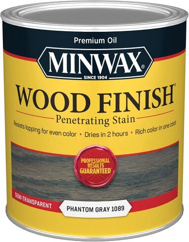 Minwax® Wood Finish™, Phantom Gray, 1 Quart in Kuwait