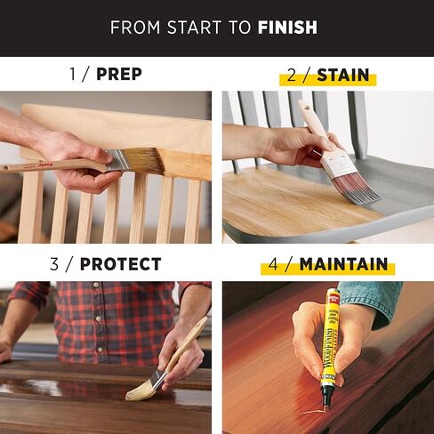 Minwax® Wood Finish™، رمادي فانتوم، 1 كوارت in Kuwait
