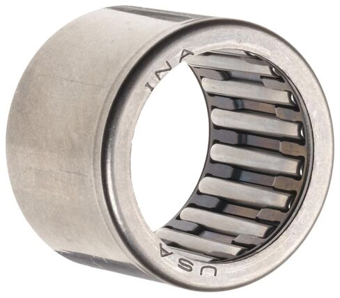 INA SCE65 Needle Roller Bearing, Caged Drawn Cup, Steel Cage, Open End, Inch, 3/8" ID, 9/16" OD, 5/16" Width, 29500rpm Maximum Rotational Speed, 610lbf Static Load Capacity, 650lbf Dynamic Load Capacity in Saudi Arabia