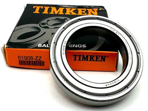 TIMKEN 61908 ZZ محمل كروي ذو أخدود عميق، محمي معدني 6908 40X62X12 MM in Kuwait