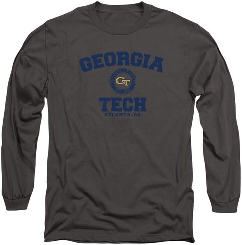 Georgia Tech Official Circle Logo Unisex Adult Long-Sleeve T Shirt in Saudi Arabia