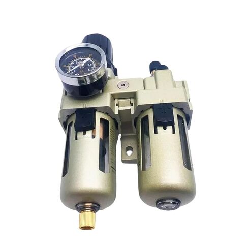 AC4010-04 G1/2 AC4010-06 G3/4 Oil-Water Separation Filter Element Air Compressor regulating Valve Two air Filters(AC4010-06 G3/4,Fiber core) in Saudi Arabia