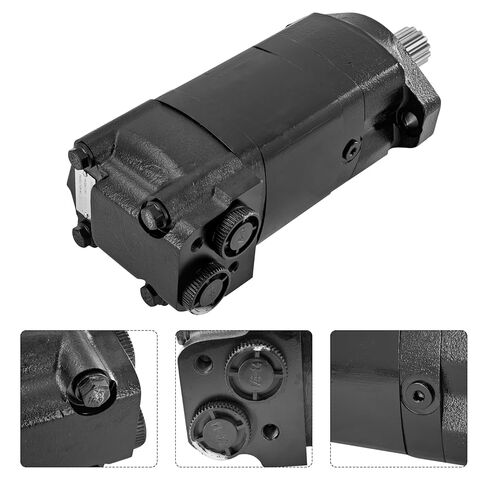 151F2340 14T استبدال المحرك الهيدروليكي لاستبدال المحرك المداري الهيدروليكي Eaton Char-Lynn للمحرك الهيدروليكي الأبيض OMS 400 للجرارات والحفارات استبدال # OMS400 305943 151F-2340 in Kuwait