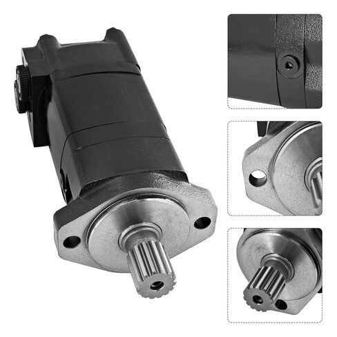 151F2340 14T استبدال المحرك الهيدروليكي لاستبدال المحرك المداري الهيدروليكي Eaton Char-Lynn للمحرك الهيدروليكي الأبيض OMS 400 للجرارات والحفارات استبدال # OMS400 305943 151F-2340 in Kuwait