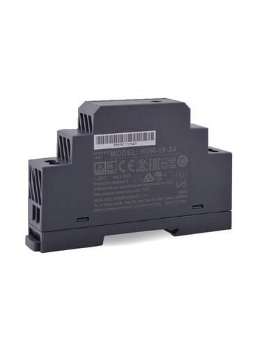 HDR-15 HDR-15-5 HDR-15-12 HDR-15-15 HDR-15-24 HDR-15-48 Ultra Slim Step Shape DIN Rail(HDR-15-5) in Kuwait