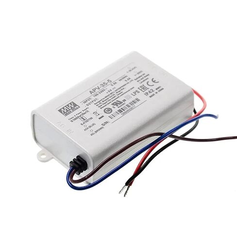APV-35-5 5V / 5A تصميم الجهد المستمر 25W إخراج واحد LED تحويل التيار الكهربائي in Saudi Arabia