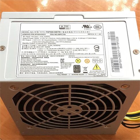 يستخدم لإمداد الطاقة كتم الصوت بقدرة 500 واط PSU FSP500-50ETN 14Pin+4Pin+6Pin in Kuwait