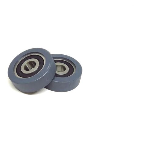 1 Piece 10x40x10 mm Polyurethane Coated Bearing Roller PU600040-10 40 mm Diameter 10 mm bore PU Pulley 10 * 40 * 10 Plastic Bearing(PU600040-10 10x40x10) in Kuwait