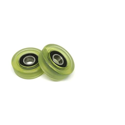 1 Piece 10x40x10 mm Polyurethane Coated Bearing Roller PU600040-10 40 mm Diameter 10 mm bore PU Pulley 10 * 40 * 10 Plastic Bearing(PU600040-10 10x40x10) in Kuwait