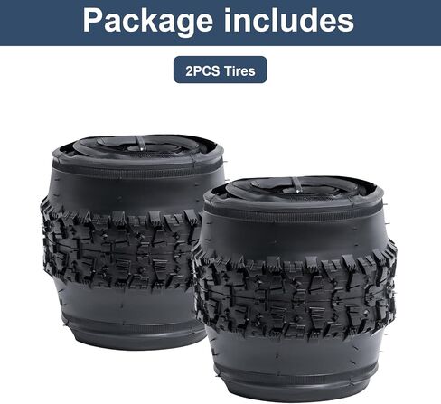 YUNSCM 2-PCS 26" إطارات الدراجة الجبلية 26x2.10/52-559 متوافقة مع إطارات الدراجات على الطرق الوعرة 26x2.0 26x2.10 26x2.125 (Y-1484) in Saudi Arabia