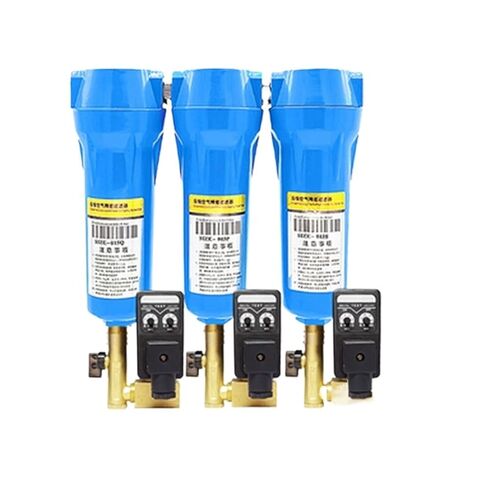 Drain Valve Oil-Water Separator Filter Element QPSC 015/024/032/060 air Compressor Accessories Precision Filter Dryer(024QPS Drain Valve,AC 220V) in Saudi Arabia