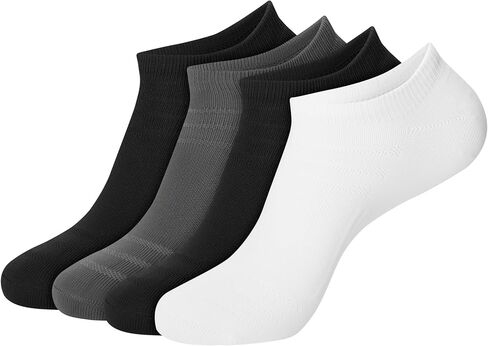 Hanes Men's No-show Socks Pack, 4-pair Pack, Moves 360 Stretch X-temp, Lightweight Moisture-wicking Performance Socks in Saudi Arabia