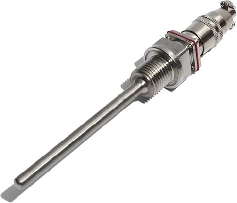 مسبار درجة الحرارة WZP-270 PT100 - مستشعر قابس طيران من الفولاذ المقاوم للصدأ 16 × 1.5 مم 304 ملولب (6 × 50 مم (DxL)) in Kuwait
