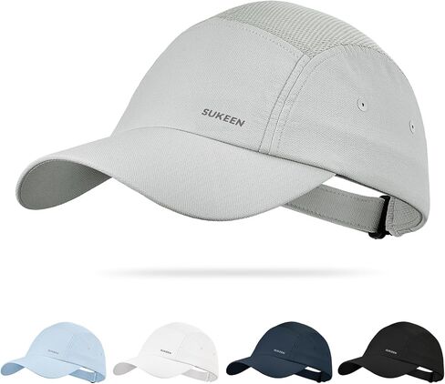 Sukeen Lightweight Baseball Cap for Women Men Running Hat with Breathable Mesh Unstructured Sports Hat for Outdoor Daily in Saudi Arabia