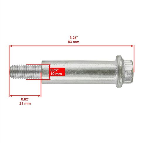 قطع غيار Powersports لـ 2 مسمار عجلة سطح السفينة لجون ديري EZTrak Z345M Z345R Z355E Z355R GX21012 Mod-C33C-30216 in Saudi Arabia