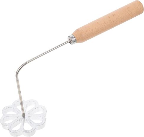 Tofficu Rosette Iron Set with Handle, Bunuelos Mold, Aluminum Alloy Waffle Mold, Cooking Stamp Maker Kit, Molde Para BuñUelos De Viento for Kitchen Baking in Saudi Arabia