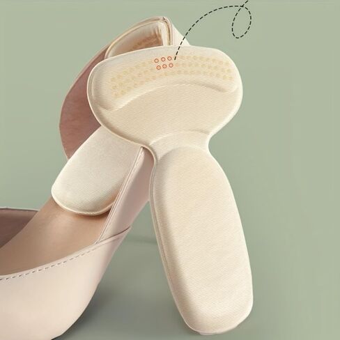 3 Pairs Heel Pads for Big & Loose Shoes, Pain Relief, Stop Slip and Blister, Large Grips Cushion Inserts to Make Men & Women in Saudi Arabia