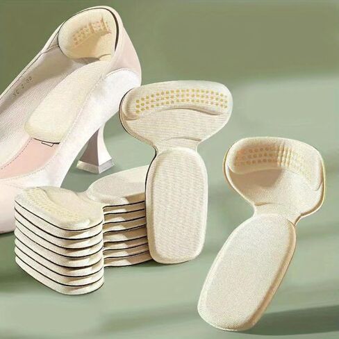 3 Pairs Heel Pads for Big & Loose Shoes, Pain Relief, Stop Slip and Blister, Large Grips Cushion Inserts to Make Men & Women in Saudi Arabia