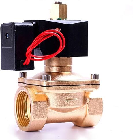 1-1/4 Inch Normally Open Brass 220v Gas Solenoid Valve 110VAC 24VDC 12VDC 1Pcs(G_240VAC) in Saudi Arabia