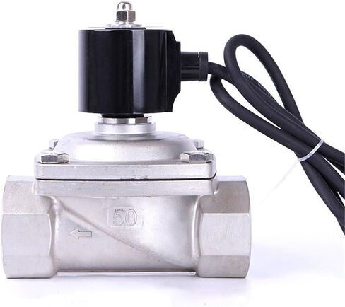 2 Inch Stainless Steel Normally Closed Underwater Solenoid Valve 2 Way Solenoid Valve 1Pcs(G_240VAC) in Saudi Arabia