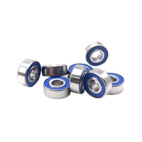 10PCS MR83RS 3x8x3 mm Chrome Steel Blue Rubber Seals Ball Bearings MR83RS ABEC-7 RC in Saudi Arabia