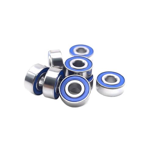 10PCS MR83RS 3x8x3 mm Chrome Steel Blue Rubber Seals Ball Bearings MR83RS ABEC-7 RC in Saudi Arabia
