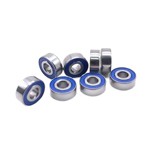 10PCS MR83RS 3x8x3 mm Chrome Steel Blue Rubber Seals Ball Bearings MR83RS ABEC-7 RC in Saudi Arabia