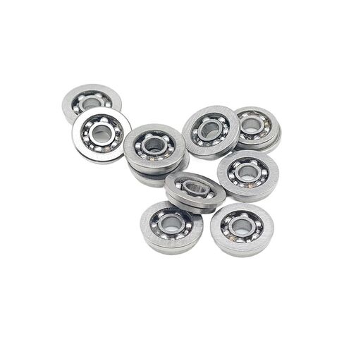 10 قطعة MF83OPEN 3x8x2.5mm شفة تحمل كرة أخدود عميقة تحمل in Kuwait