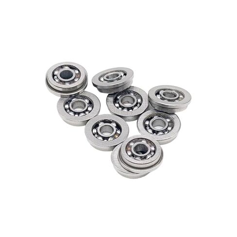 10 قطعة MF83OPEN 3x8x2.5mm شفة تحمل كرة أخدود عميقة تحمل in Kuwait