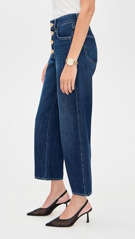 L'AGENCE Women's Liora Wide Leg Jeans in Saudi Arabia
