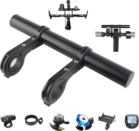 Tinke Handlebar Extender Bicycle Aluminum Alloy Bracket Extension Double Handlebar Extension Mount Holder Use for XIAOMI M365 Ninebot ES1 ES2 and Mountain Bicycle in Saudi Arabia