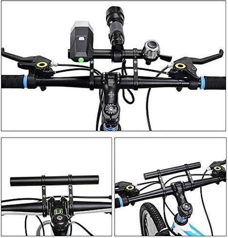 Tinke Handlebar Extender Bicycle Aluminum Alloy Bracket Extension Double Handlebar Extension Mount Holder Use for XIAOMI M365 Ninebot ES1 ES2 and Mountain Bicycle in Saudi Arabia