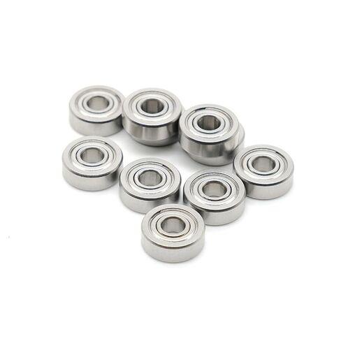 S606ZZ 6X17X6mm محامل كروية من الفولاذ المقاوم للصدأ محمية AISI440C 10 قطع in Kuwait