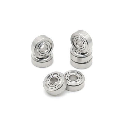 S606ZZ 6X17X6mm محامل كروية من الفولاذ المقاوم للصدأ محمية AISI440C 10 قطع in Kuwait