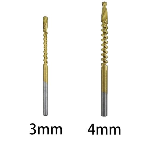 TAODAN 6PCS 3-8mm Gold HSS Serrated Side Cutting Drill Bits Woodworking Tools Set Suitable for Wood Metal Plastics in Saudi Arabia